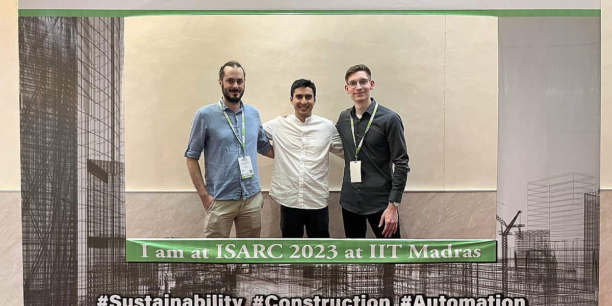 Isarc Maputo Paper auf der ISARC in Indien präsentiert